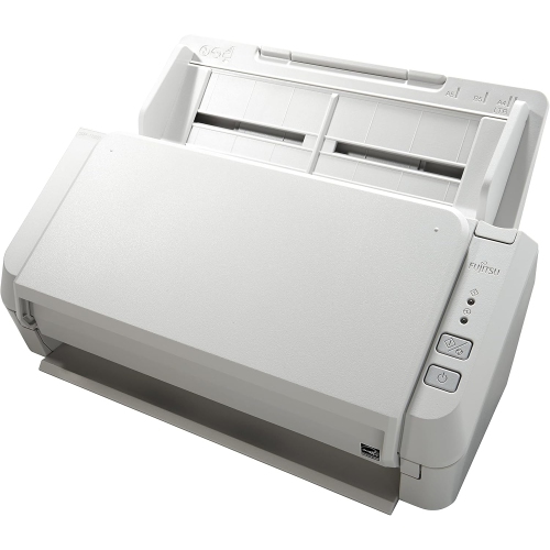 Fujitsu SP‑1125N Duplex ADF Scanner – 25 ppm / 50 ipm, 600 dpi, 50‑Sheet ADF, USB 3.2 & Ethernet