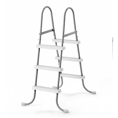 Piscine hors terre à cadre en métal de 12 x 2,5 pi d'Intex avec filtre et accessoires