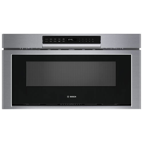 Open Box - Bosch Built-In Microwave - 1.2 Cu. Ft. - Stainless Steel - Scratch & Dent