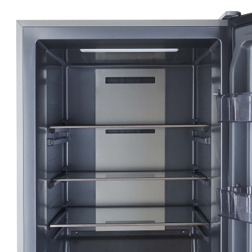 Forno Fortezza 28 Inch Right-Swing Convertible Refrigerator/Freezer, Stainless Steel, Total No Frost