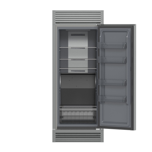 Forno Fortezza – Réfrigérateur/congélateur convertible pivotant à droite de 32 po avec grille de garniture, acier inoxydable, sans givre total