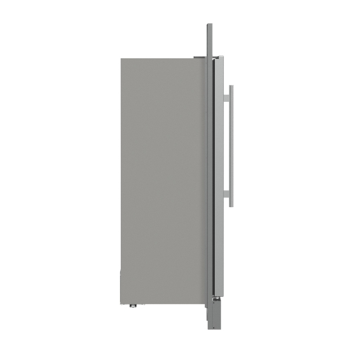 Forno Fortezza – Réfrigérateur/congélateur convertible pivotant à droite de 32 po avec grille de garniture, acier inoxydable, sans givre total