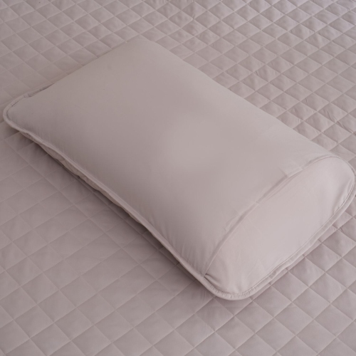 Ocean Fine Bedding Quilted Sham; Queen, 300 TC, Soft, Breathable and Eco-Conscious, Beige
