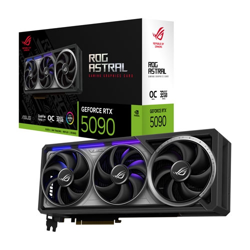 Refurbished ASUS ROG Astral GeForce RTX 5090 OC Edition 32GB Video Card ASTRAL-RTX5090-O32G