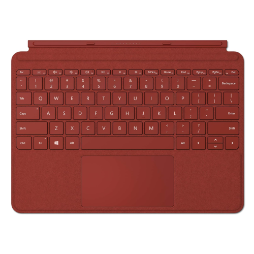 MICROSOFT  Surface Go Signature Type Cover (French) - Poppy (‎kcs-00085) In Red