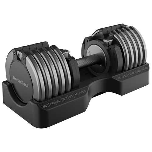 Haltère ajustable Select-A-Weight de NordicTrack - 55 lb