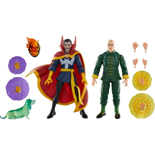 Marvel Legends Doctor Strange 6 Inch Action Figure 2-Pack - Doctor Strange with Wong & Bats