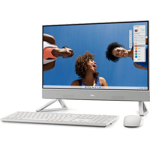 Dell Inspiron i5420 24" All-in-One Desktop 2023, Intel i7-1355U, 23.8" FHD IPS Touchscreen, Iris Xe GPU, Type-C, Wi-Fi 6, HD Camera, 64GB DDR4 4TB