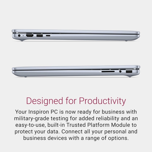 Dell Inspiron 16" WQXGA IPS Laptop 2024 New | Intel Ultra 9 185H 16-Core | Intel Arc Graphics | Backlit KB | FP | TB 4 | Wi-Fi 6E | 16GB LPDDR5 512GB