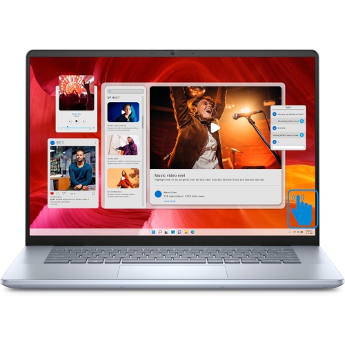 Dell Inspiron 16" WQXGA IPS Laptop 2024 New | Intel Ultra 9 185H 16-Core | Intel Arc Graphics | Backlit KB | FP | TB 4 | Wi-Fi 6E | 16GB LPDDR5 512GB