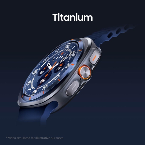 Brand New - Samsung Galaxy Ultra 47mm LTE Smartwatch - Titanium Blue