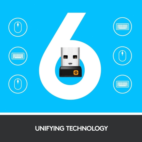 Logitech K400 Plus Wireless Touch TV Keyboard With Easy Media Control and Built-in Touchpad, HTPC Keyboard for PC-connected TV, Windows, Android,