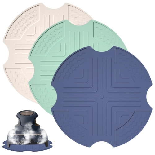 3 Pack Heat-Resistant Silicone Mat for Ninja Crispi Glass Air Fryer, Reusable Anti-Slip Pads Potholders Kitchen Accessory Suit for Ninja Crispi