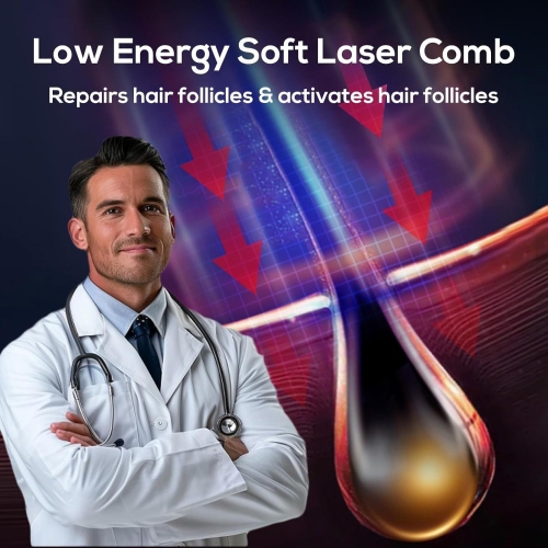 Electric Scalp Massage Brush 2-in-1 Head Massage Brush for Hair Growth & Loss Prevention Rechargeable Therapy Hair Head Massager