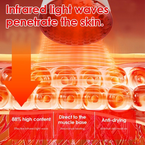 Infrared Heat Lamp Warm Soothing Infrared Light Helps Ease Muscle Aches and Joint Stiffness Speed Recovery Improve Complexion