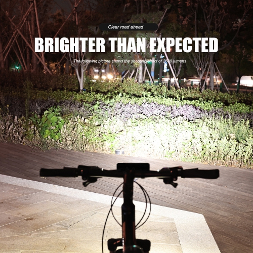 Bicycle Light Front Bike Light Waterproof Flashlight USB Charging MTB Road Cycling Lamp Accessories for Mountain Road Cycling