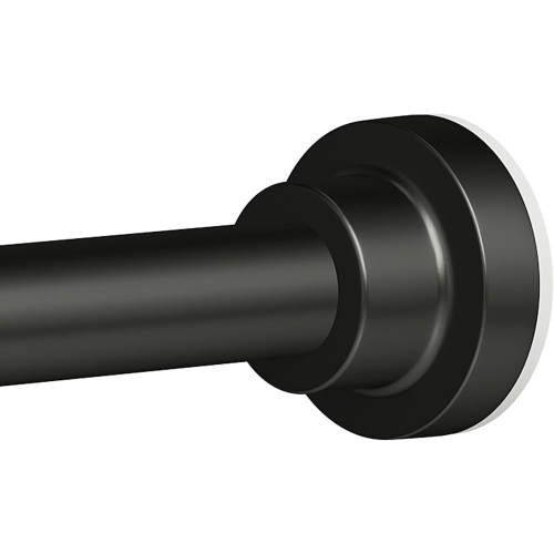 Tringle de douche robuste à tension de 1&nbsp;po de diamètre, tringles de rideau de douche réglables à 32 61&nbsp;po, antidérapantes, antirouille,