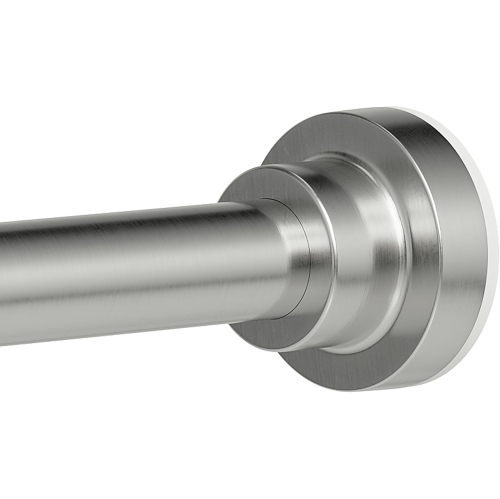 Tringle de douche robuste à tension de 1&nbsp;po de diamètre, tringles de rideau de douche réglables à 32 61&nbsp;po, antidérapantes, antirouille,