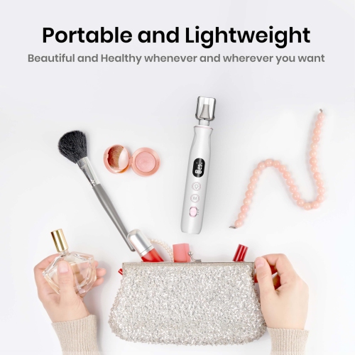 Electric Nail File, Portable Nail Drill Set, Cordless Nail File for Manicure and Pedicure