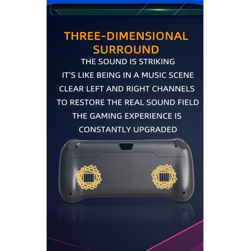 X53 handheld game console 5.1-inch HD large screen game console connected to TV retro nostalgic GBA arcade, music video watching video reading