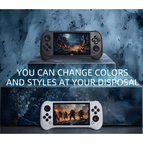 X53 handheld game console 5.1-inch HD large screen game console connected to TV retro nostalgic GBA arcade, music video watching video reading