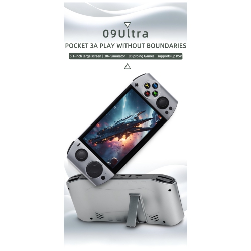 Ultra 09-Super retro nostalgic game console SUP retro nostalgic LINUX system PSP open source handheld 5.1-inch OLED HD screen-64GUltra 09