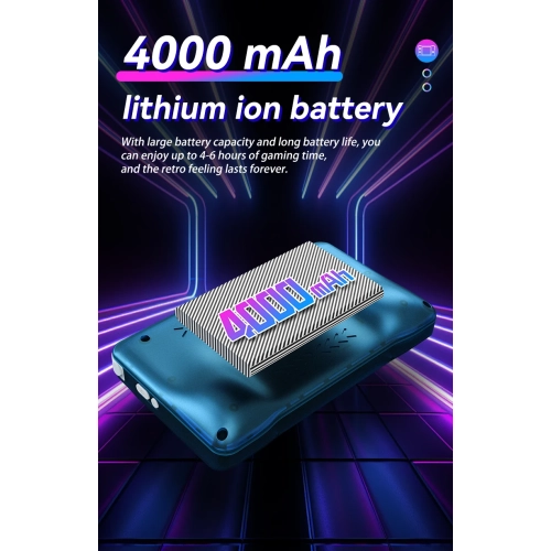 New XF40H open source handheld game console PSP joystick arcade game console RK3326 Linux system retro game console 4-inch handheld game