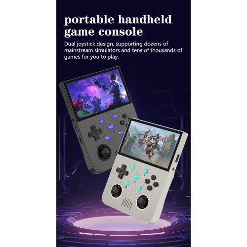 G30 Open Source Handheld Game Console IPS HD PSP Retro Nostalgic Handheld 4.3-inch Joystick Arcade New Model, Equipped with 128GB Card, Built-in