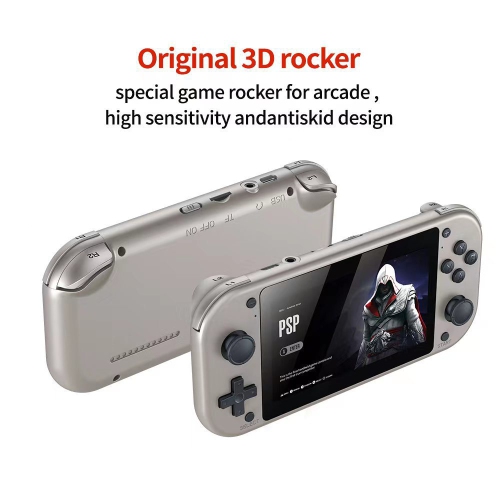 M17 handheld HD 4.3-inch handheld game console IPS open source new model nostalgic retro portable, 20000+ games-64G