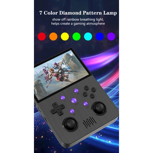 G30 Open Source Handheld Game Console IPS HD PSP Retro Nostalgic Handheld 4.3-inch Joystick Arcade New Model, Equipped with 128GB Card, Built-in