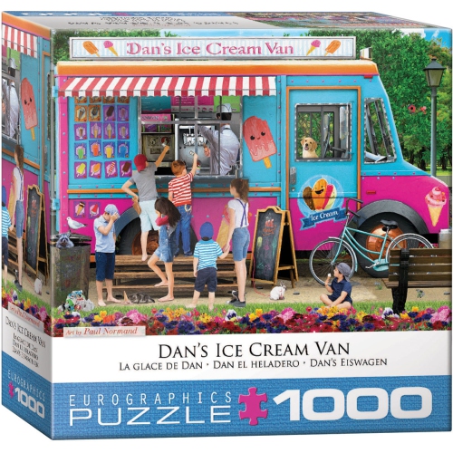 Casse-tête de 1000 morceaux Dan's Ice Cream Van 8000-5519 d'Eurographics