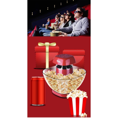 Machine à maïs soufflé maison cadeau créatif machine à maïs soufflé machine à maïs soufflé, cadeau pour les garçons et les filles