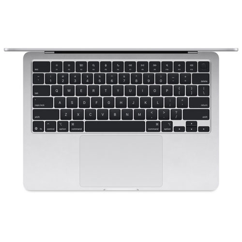 Remis à neuf - MacBook Air 13 6 po + Touch ID Apple (2025) - Argenté (M4 Apple/RAM 16 Go/SSD 256 Go) - Français