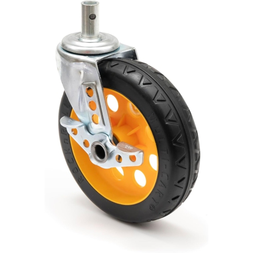 Rock-N-Roller All-Terrain Caster with Brake 8" x 2" 2-Pack for R12 Multi-Carts