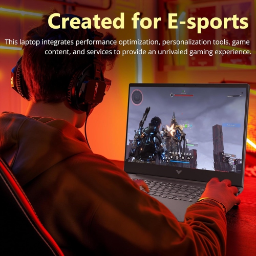 HP Victus 15.6" FHD 144Hz Gaming Laptop,AMD Ryzen 5-7535HS,2TB PCIe SSD,32GB DDR5,AMD Radeon RX 6550M Graphics,Backlit Keyboard,Win 11 Pro,Mica