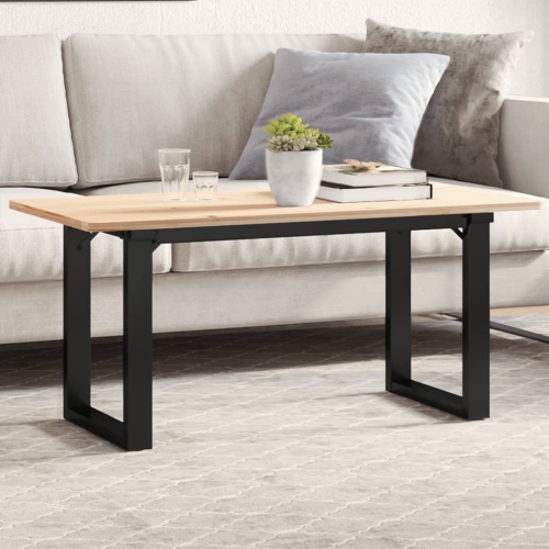 vidaXL Coffee Table Legs O-Frame 80x40x43 cm Steel