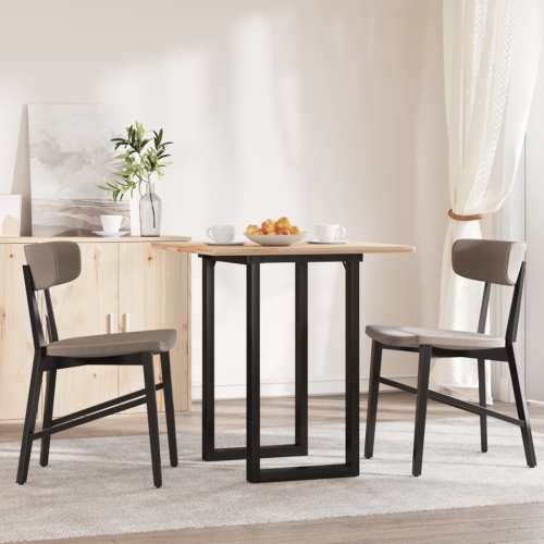 vidaXL Dining Table Legs O-Frame 60x40x73 cm Steel
