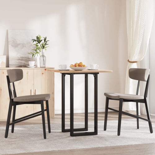 vidaXL Dining Table Legs O-Frame 40x40x73 cm Steel