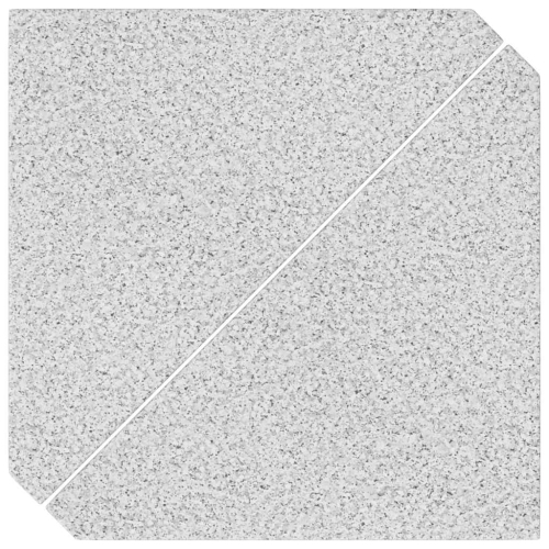 14&nbsp;kg triangulaire gris granite de vidaXL pour parasol, 2 pièces