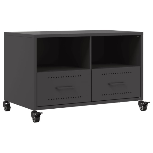 VIDAXL  Tv Cabinet 68X39X43.5 Cm Steel In Black