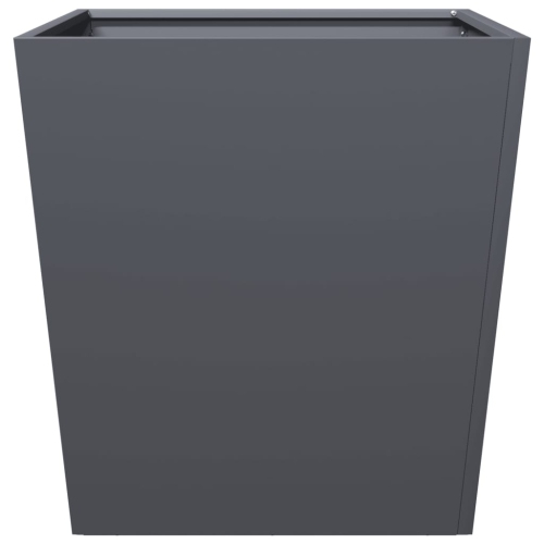 vidaXL Garden Planter Anthracite 50x50x50 cm Steel