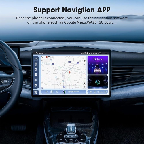 Wireless CarPlay Adapter - Plug and Play, Car Navigation CarPlay, with Auto Reconnect, Smart BOX, for Apple CarPlay