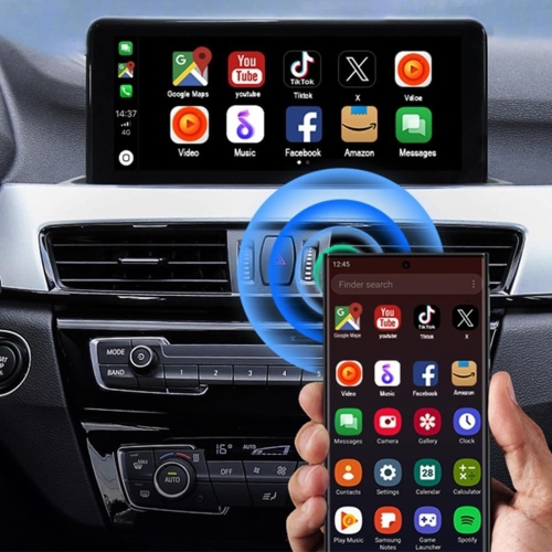 Wireless CarPlay Adapter - Plug and Play, Car Navigation CarPlay, with Auto Reconnect, Smart BOX, for Apple CarPlay