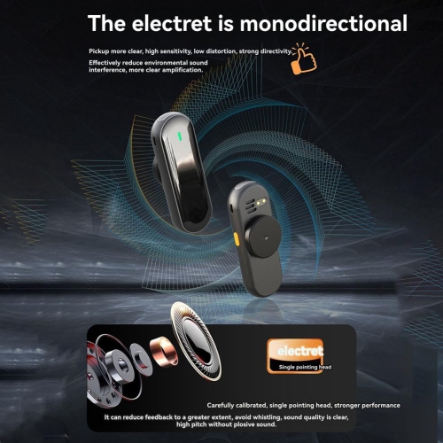 Micro-cravate sans fil, amplificateur vocal portatif avec 2 microphones et haut-parleur rechargeable pour les classes, les réunions et les conférences