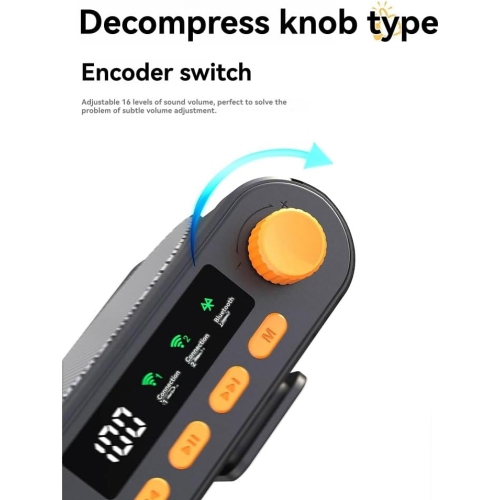 Micro-cravate sans fil, amplificateur vocal portatif avec 2 microphones et haut-parleur rechargeable pour les classes, les réunions et les conférences