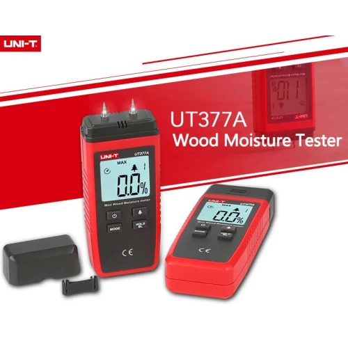 Hygrometer Digital Wood Moisture Meter Hygrometer Humidity Gauge Tester for Paper Plywood Wooden Materials LCD Display