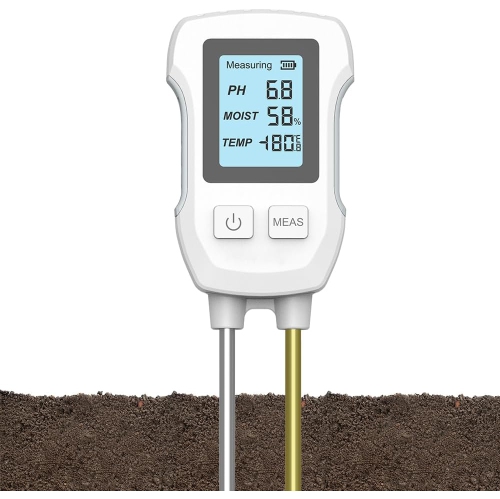 3in1 Soil PH Value Ambient Temperature Humidity Test Meter Indoor Potted Plant Measuring Instrument Plant Cultivation Garde Tools