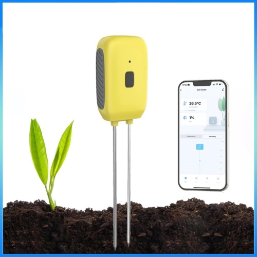 Tuya Smart Bluetooth Soil Tester Temperature Humidity Meter Waterproof Thermohygrometer Automation Irrigation Detector