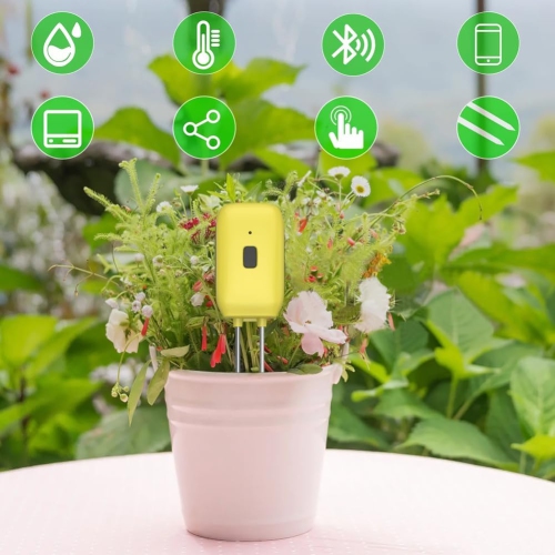 Tuya Smart Bluetooth Soil Tester Temperature Humidity Meter Waterproof Thermohygrometer Automation Irrigation Detector