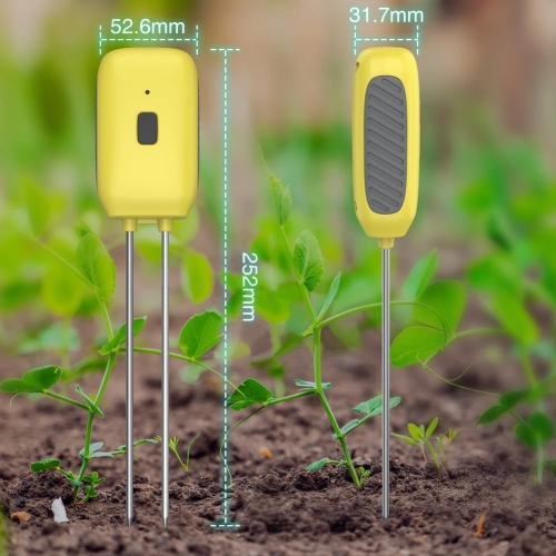 Tuya Smart Bluetooth Soil Tester Temperature Humidity Meter Waterproof Thermohygrometer Automation Irrigation Detector
